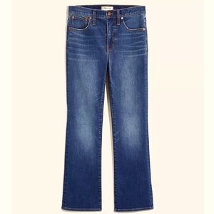 Madewell Cali Demi-Boot Jeans in Lockwood Wash